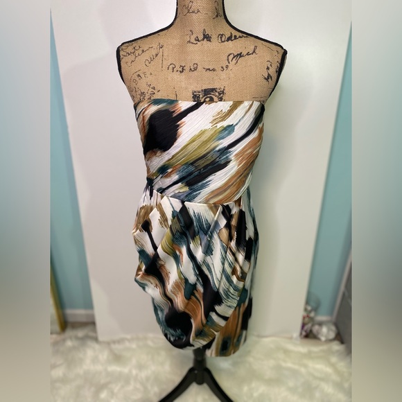 #263 Ann Taylor Strapless Dress size 6 NWT - Picture 1 of 12